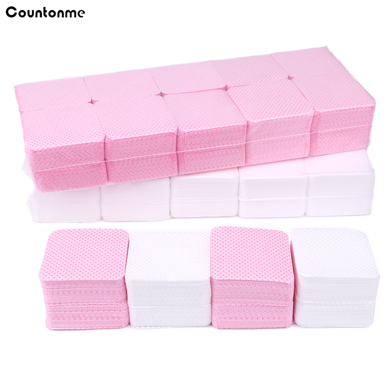 Nail Art Remover - 1000 Adet Pamuklu Oje Çıkarıcı Mendil