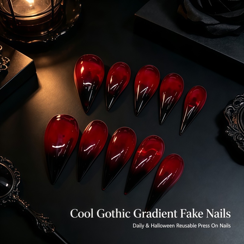 Nail Art Vampire - 2026Yeni 10 adet ultra uzun vampir