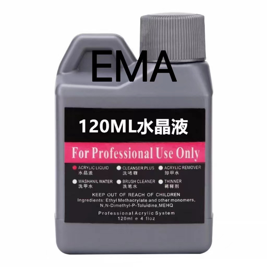 Nail Art Emas - 40/75/120ML EMA Nail Art Akrilik Kristal