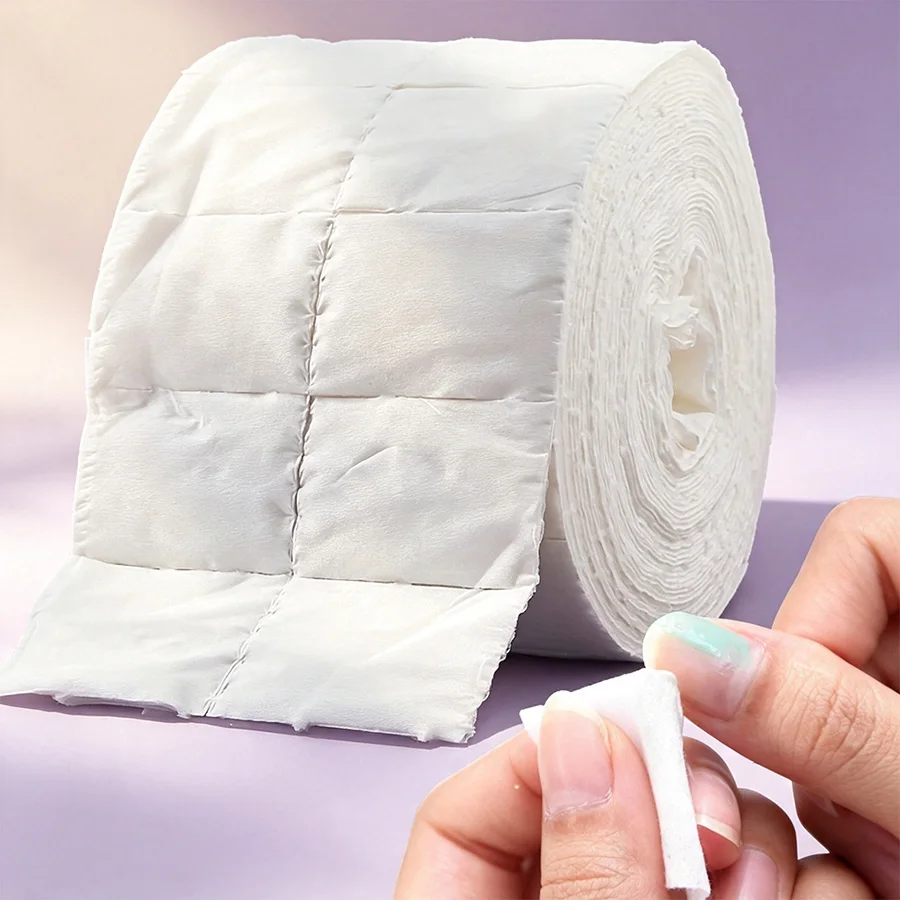 Nail Art Remover - 300/500 Adet Rulo Tüy Bırakmayan Pamuklu