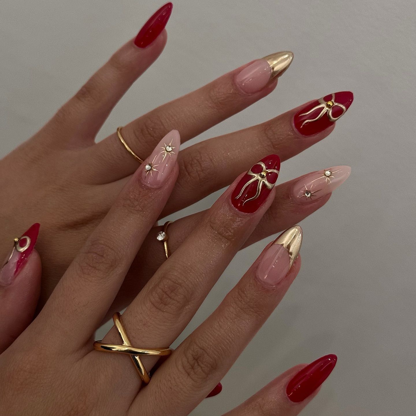 24 Adet Retro Şarap Kırmızısı  - Nail Art Simple incelemesi ve fiyatı