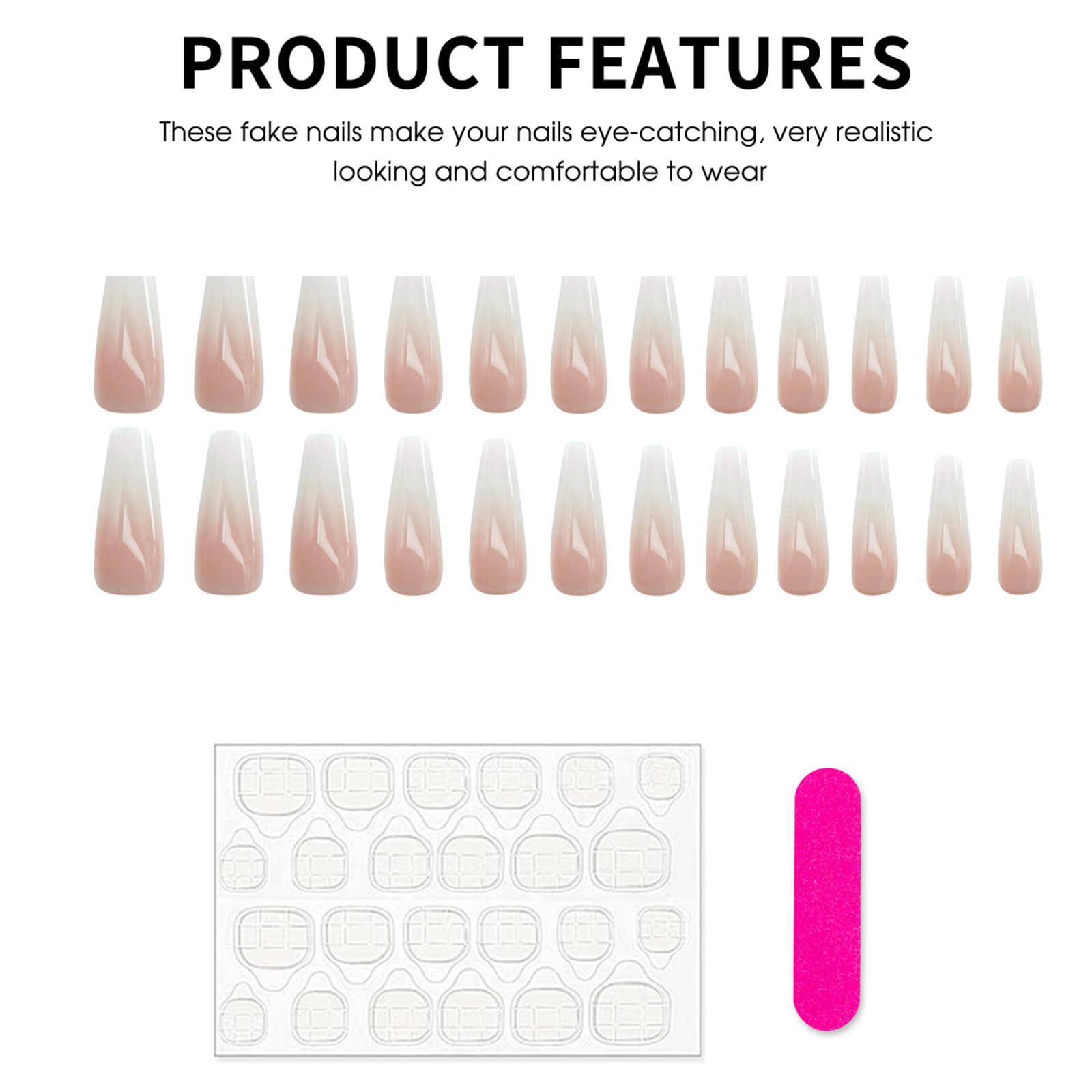 Kadınlar ve Kızlar için Uzun B - Nail Art Simple incelemesi ve fiyatı