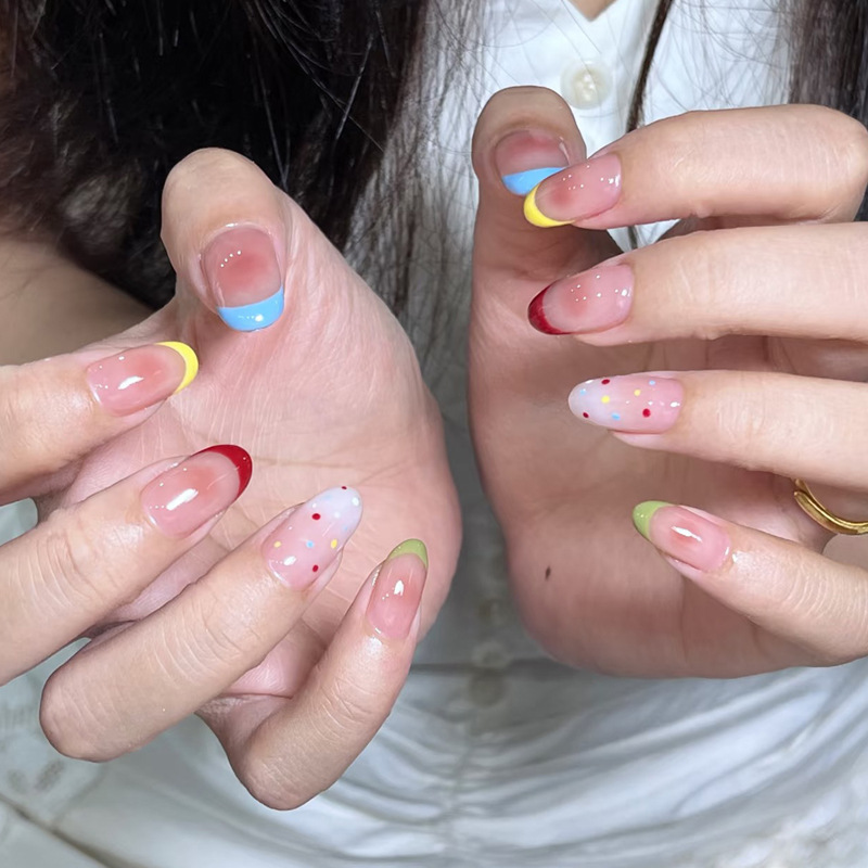 24 Adet Badem Şeklinde Takma T - Nail Art Simple incelemesi ve fiyatı