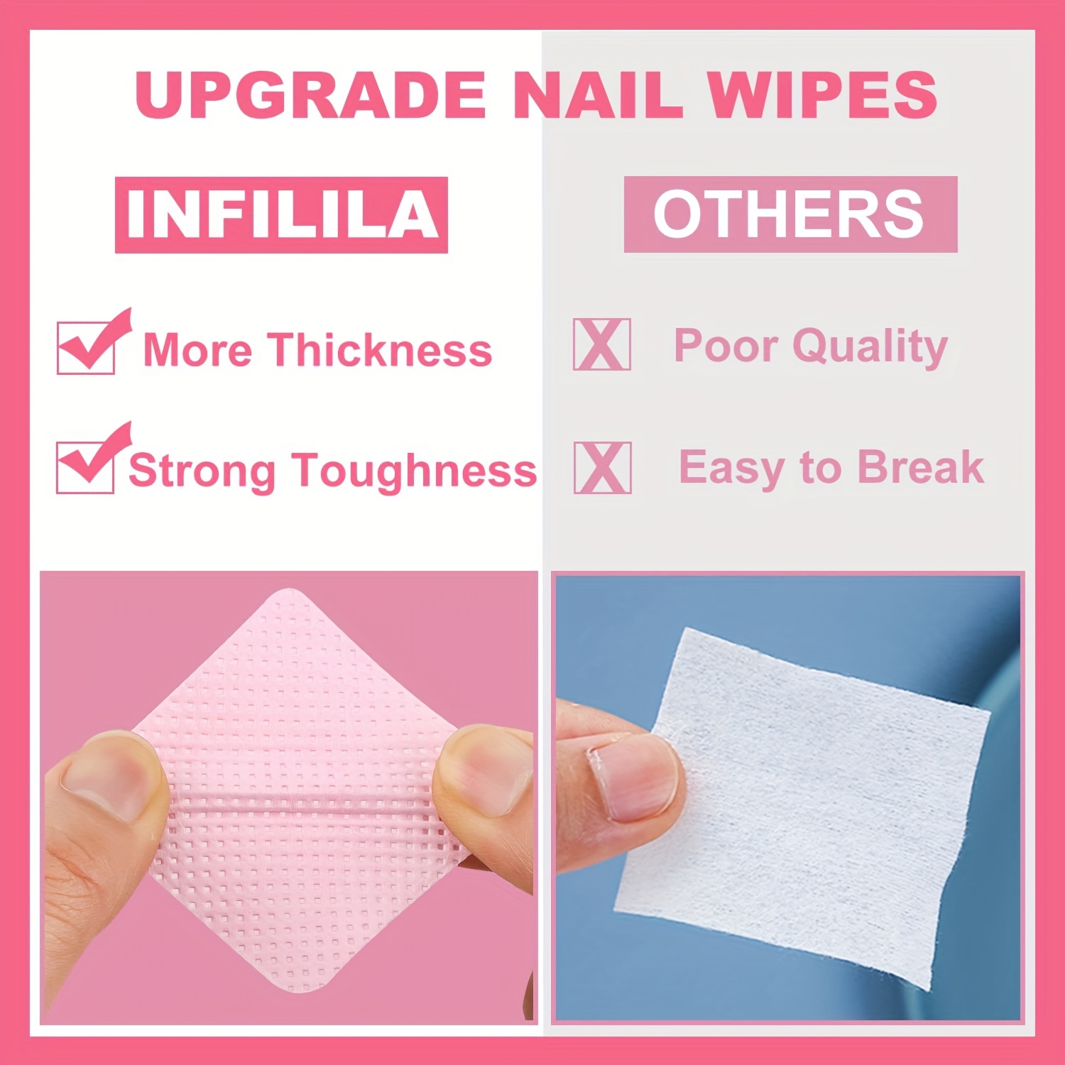 20/600 adet tüy bırakmayan tır - Nail Art Remover incelemesi ve fiyatı
