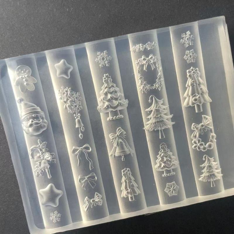 3D Silikon Tırnak Kalıp Kardan - Nail Art For Men incelemesi ve fiyatı