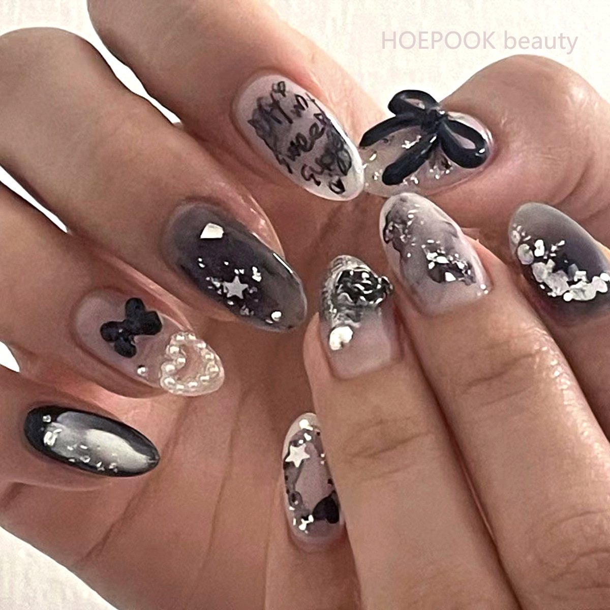24 adet Pembe Degrade Badem Çi - Nail Art Natural Simple incelemesi ve fiyatı
