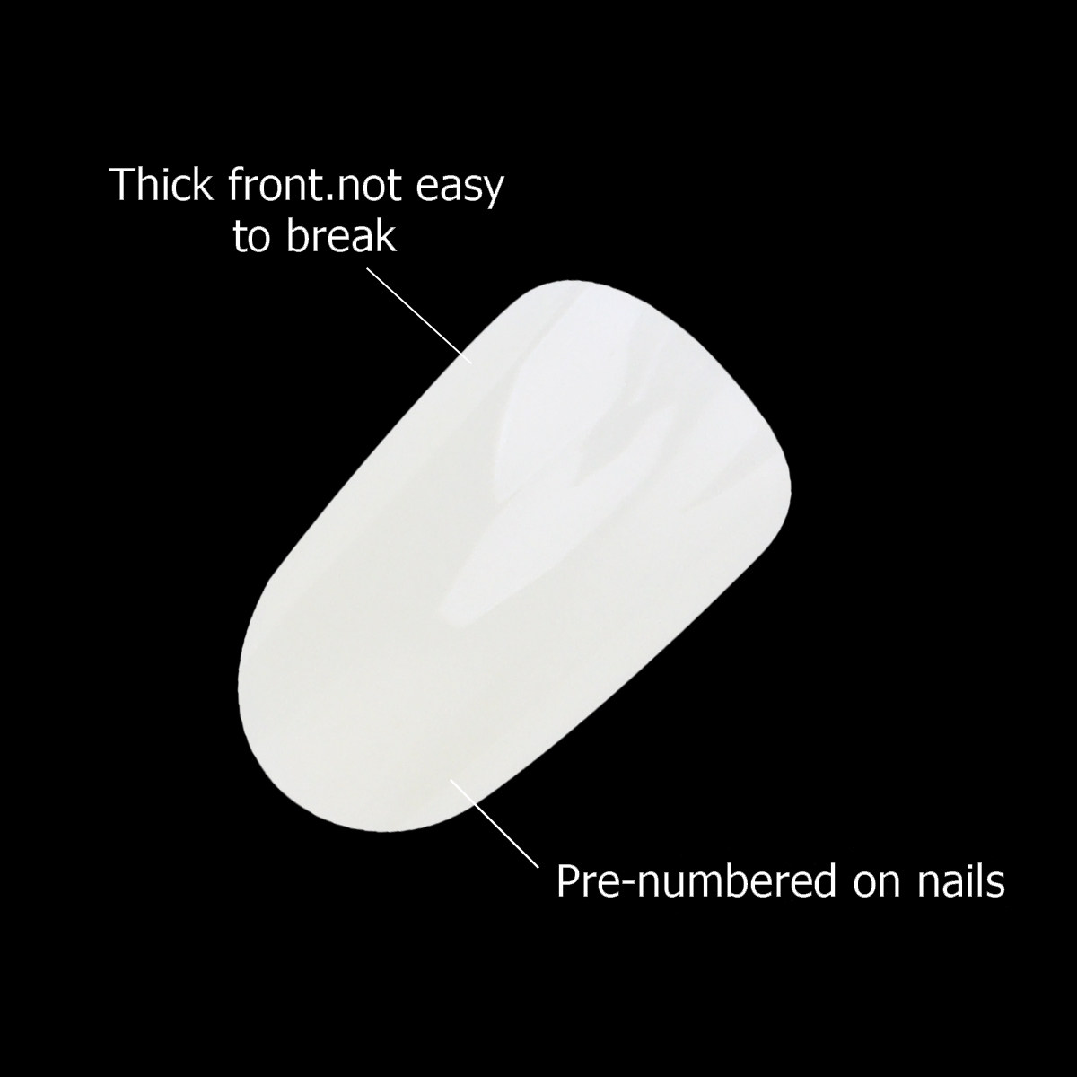 600 Adet Takma Tırnak Doğal Re - Nail Art Natural Simple incelemesi ve fiyatı