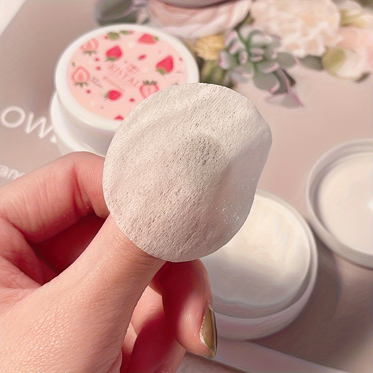 32 adet/kutu Çilek Oje Çıkarıc - Nail Art Remover incelemesi ve fiyatı