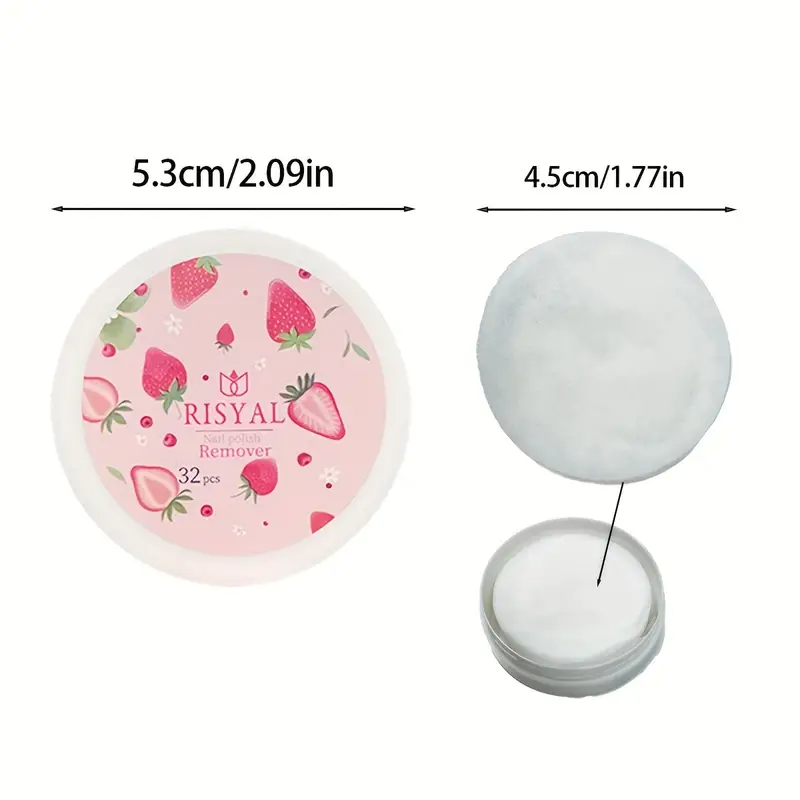 32 adet/kutu Çilek Oje Çıkarıc - Nail Art Remover incelemesi ve fiyatı