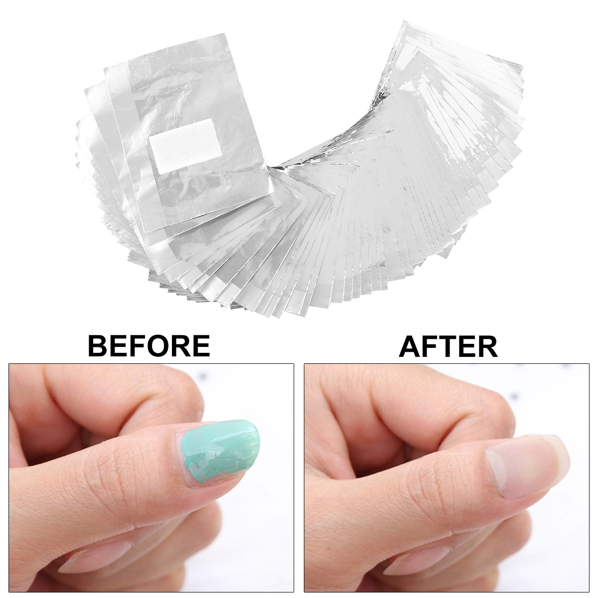 500/1000 Adet Alüminyum Folyo  - Nail Art Remover incelemesi ve fiyatı