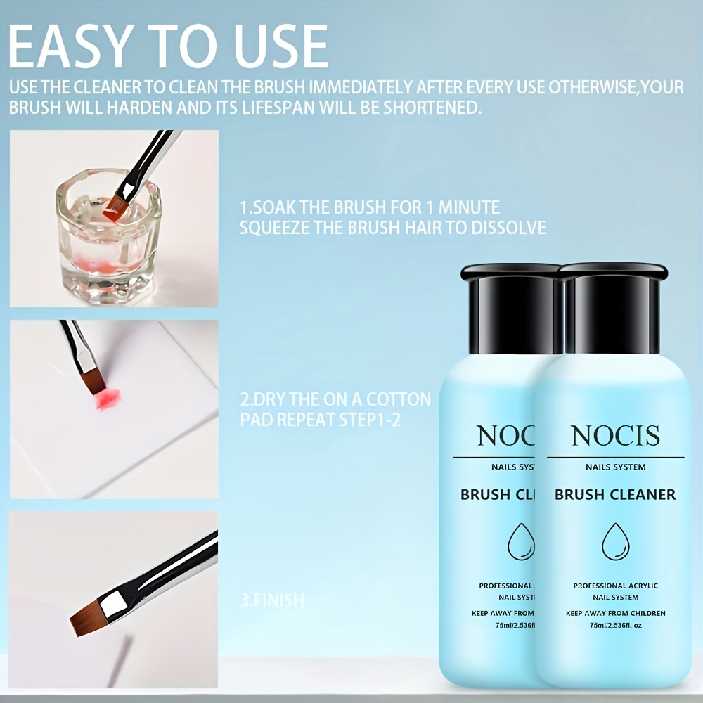 NOCIS 75ml Akrilik Tırnak Fırç - Nail Art Remover incelemesi ve fiyatı